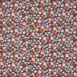 Schumacher Calico Multi On Brown Wallpaper