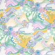 Schumacher Daisy Chain Light Multi Wallpaper