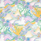 Schumacher Daisy Chain Light Multi Wallpaper