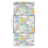 Schumacher Daisy Chain Light Multi Wallpaper