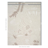 Schumacher Haven Light Neutral Wallpaper