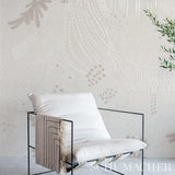 Schumacher Haven Light Neutral Wallpaper