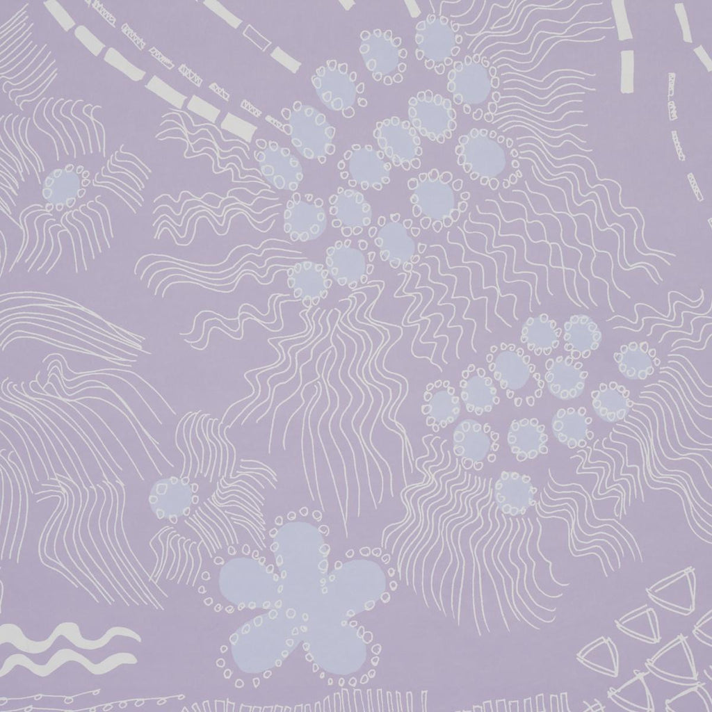 Schumacher Haven Lilac Wallpaper