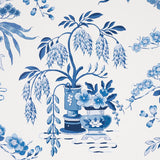 Schumacher Ming Vase Porcelain Wallpaper