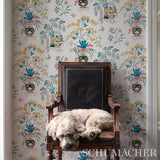 Schumacher Ming Vase Multi Wallpaper
