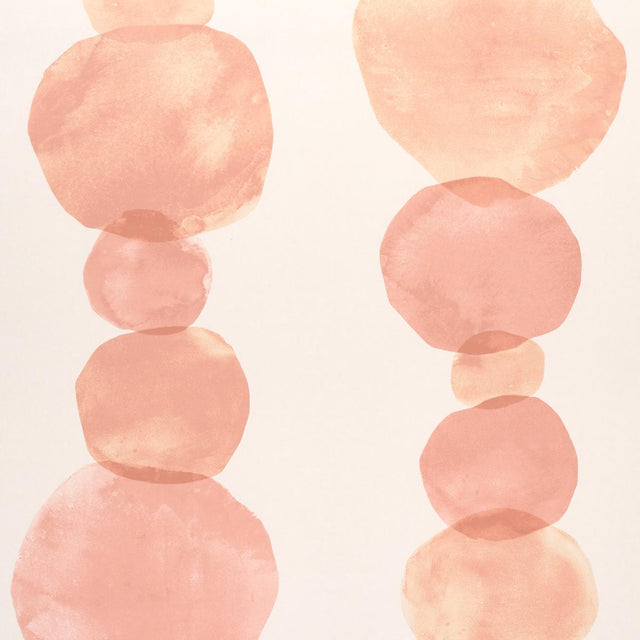 Schumacher X Backdrop Hyperion Peach Wallpaper