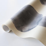 Schumacher Hyperion Off Black Wallpaper