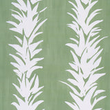 Schumacher Backdrop X Schumacher White Lotus Soft Green Wallpaper
