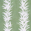 Schumacher Backdrop X Schumacher White Lotus Soft Green Wallpaper