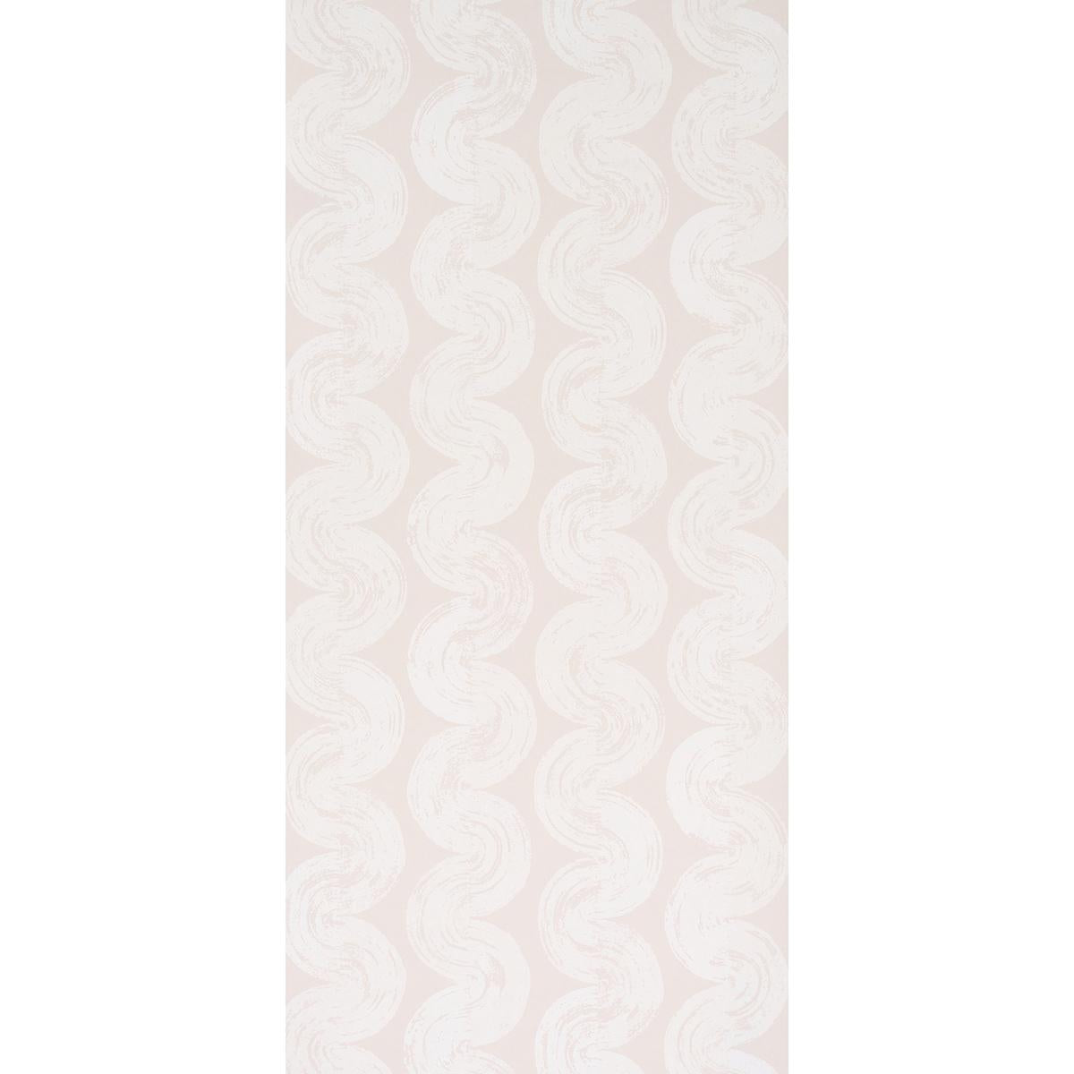 Schumacher Backdrop X Schumacher 1975 Light Beige Wallpaper