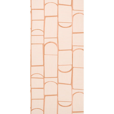 Schumacher Backdrop X Schumacher Bloomsbury Light Pink Wallpaper