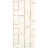 Schumacher Backdrop X Schumacher Bloomsbury Warm White Wallpaper