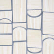 Schumacher Backdrop X Schumacher Bloomsbury Slate Wallpaper