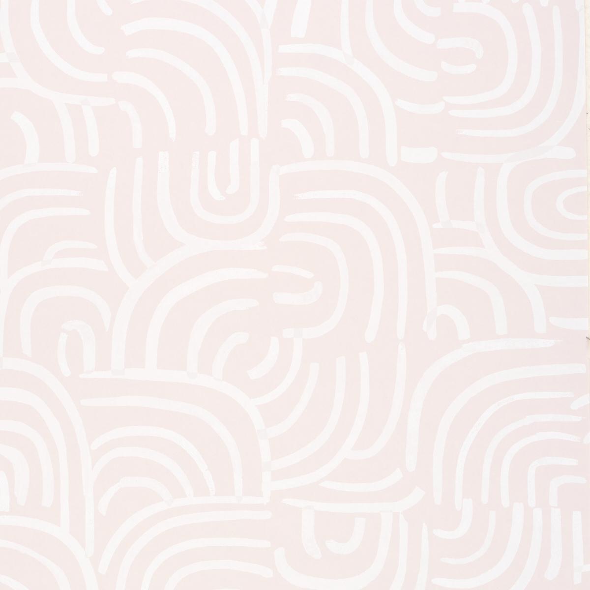 Schumacher Backdrop X Schumacher New Beat Light Beige Wallpaper