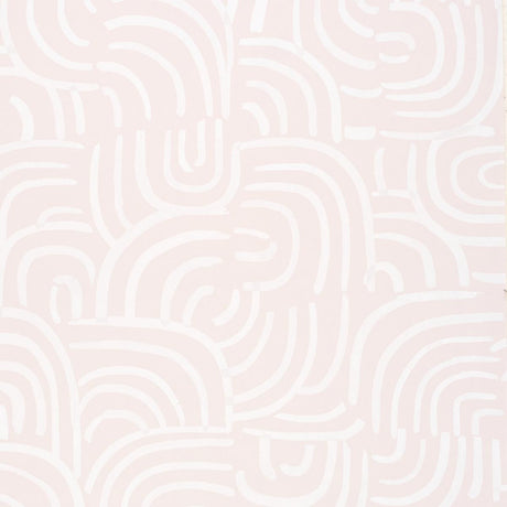 Schumacher Backdrop X Schumacher New Beat Light Beige Wallpaper