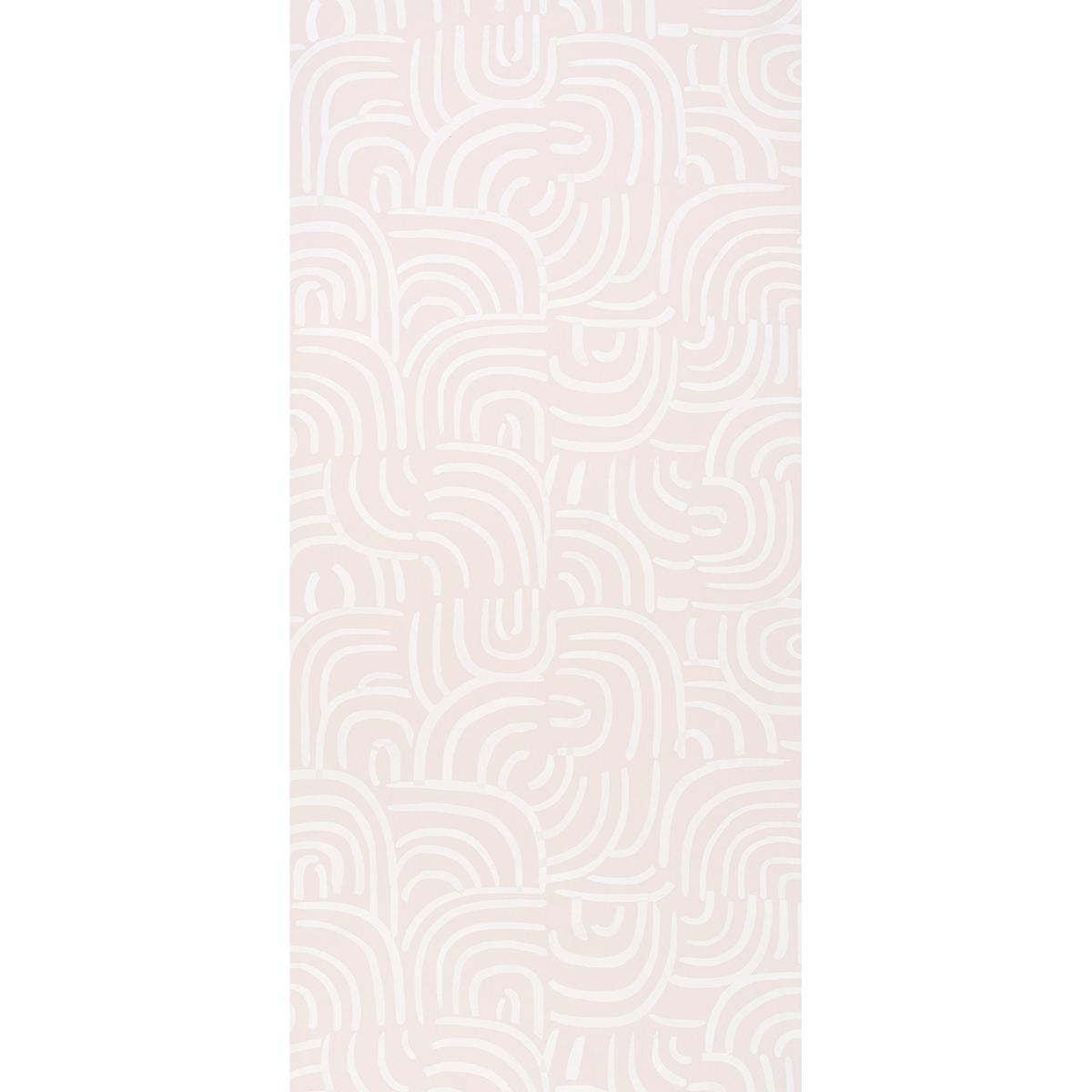 Schumacher Backdrop X Schumacher New Beat Light Beige Wallpaper