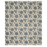 Schumacher Moon Garden Embroidery Blue Fabric