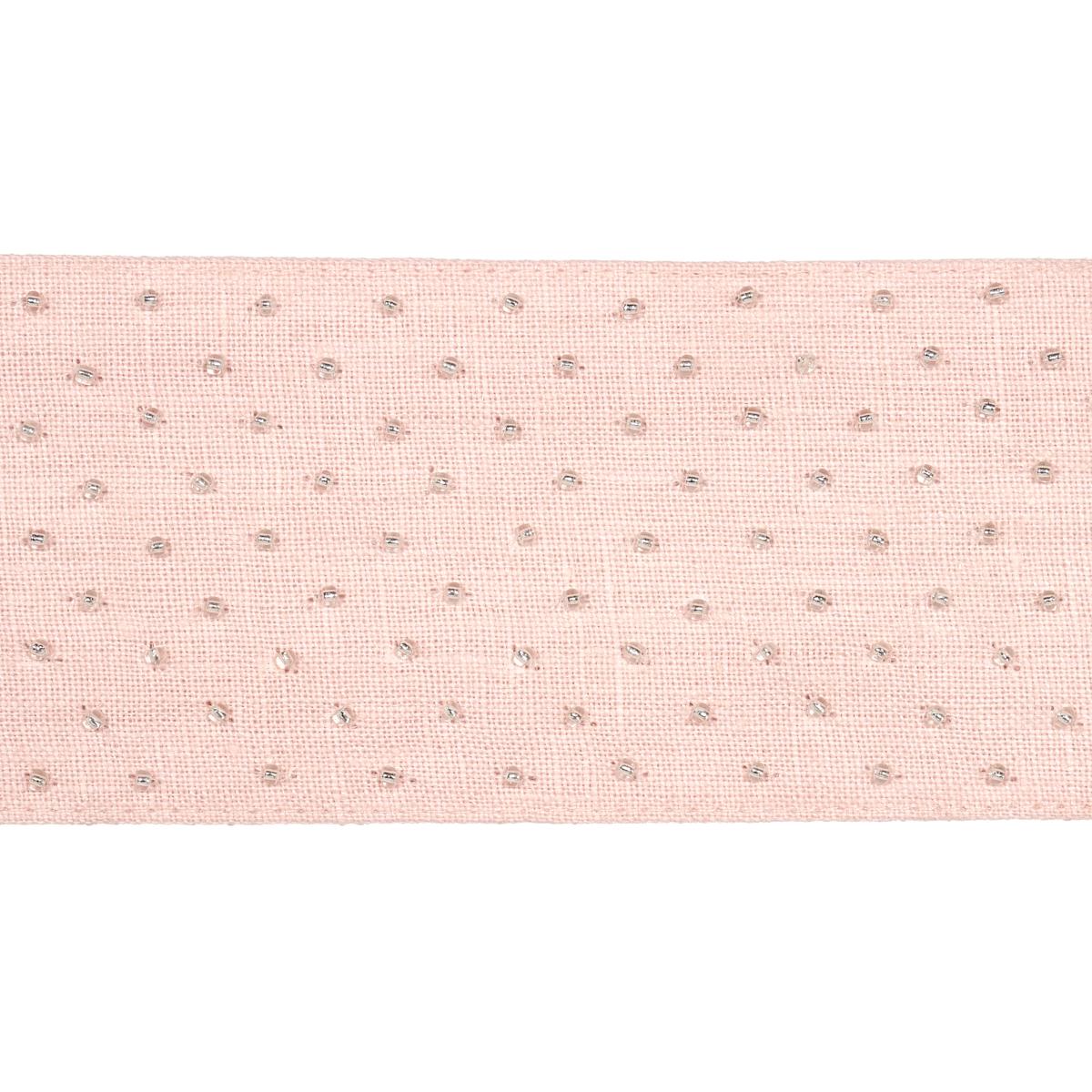 Schumacher Blush Northern Lights Beaded Tape