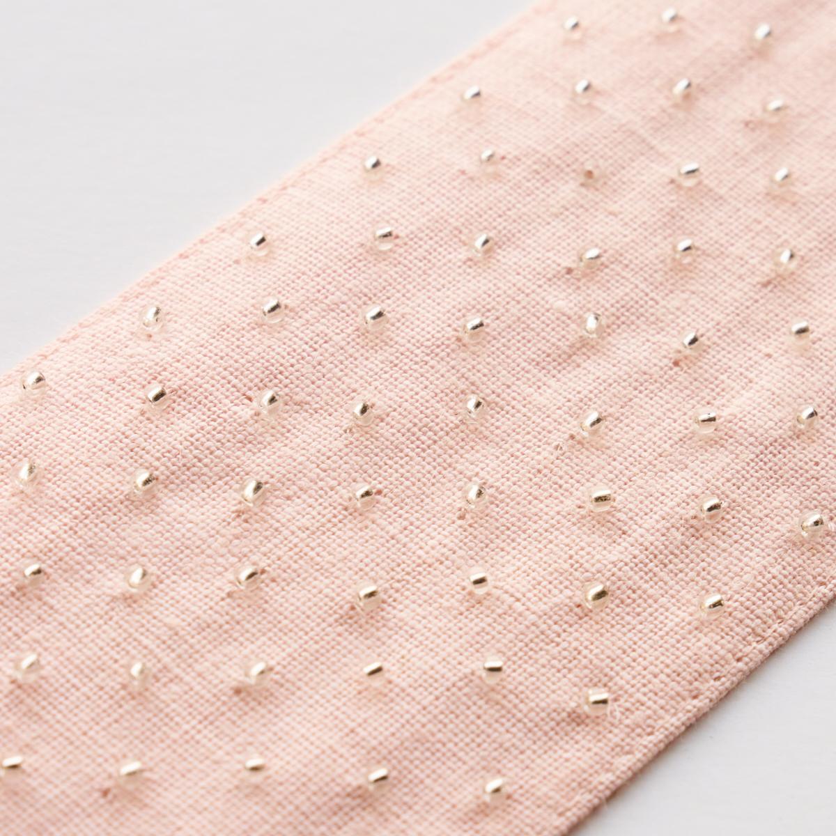 Schumacher Blush Northern Lights Beaded Tape