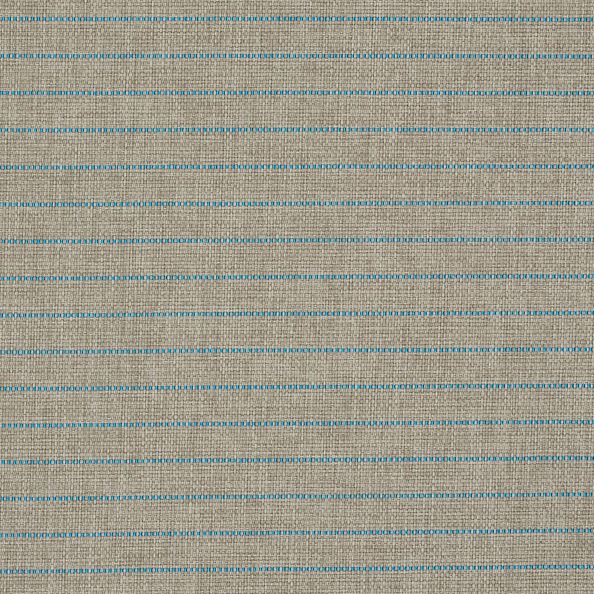 Schumacher Manning Stripe Indoor/Outdoor Aqua Fabric