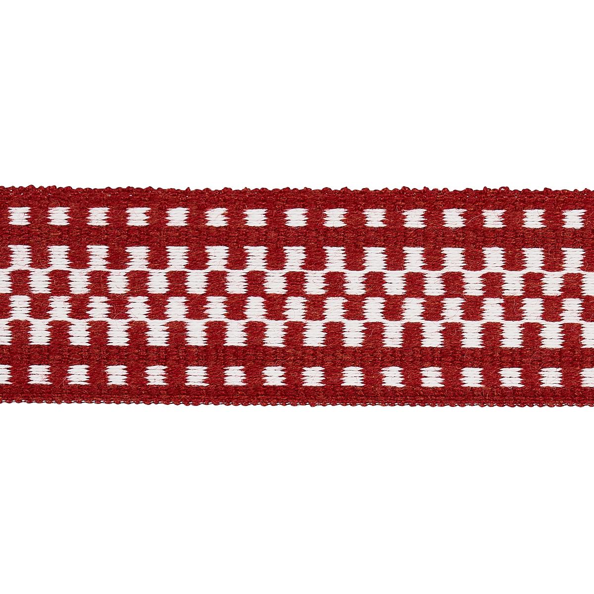 Schumacher Red Marta Tape Indoor/Outdoor