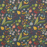 Schumacher Botanica Indoor/Outdoor Charcoal Fabric