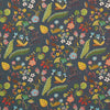 Schumacher Botanica Indoor/Outdoor Charcoal Fabric