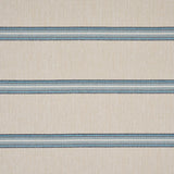 Schumacher Garden Stripe Indoor/Outdoor Blue Fabric