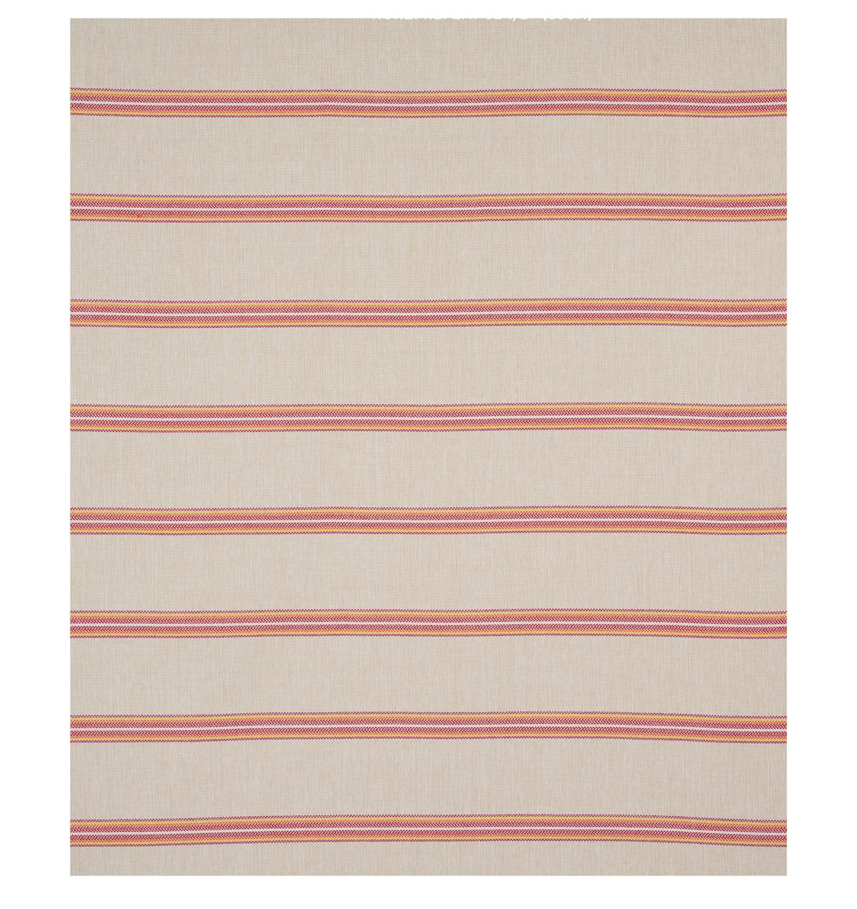Schumacher Garden Stripe Indoor/Outdoor Red Fabric
