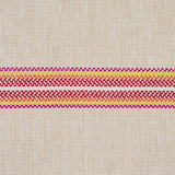 Schumacher Garden Stripe Indoor/Outdoor Red Fabric