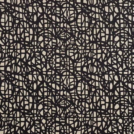 Schumacher Momentum Black Fabric