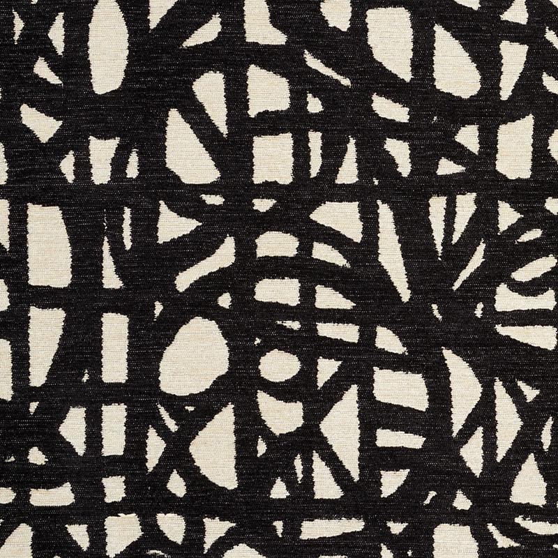 Schumacher Momentum Black Fabric
