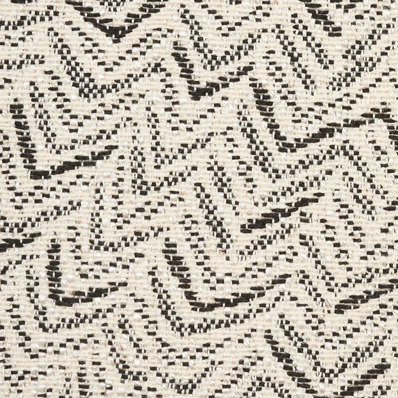 Schumacher Adagio Black Fabric