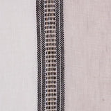 Schumacher Senita Stripe Sheer Neutral Fabric