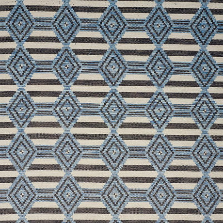 Schumacher Manta Performance Blue Fabric