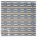 Schumacher Manta Performance Blue Fabric