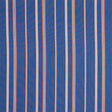 Schumacher Kayenta Stripe Blue Fabric