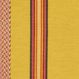 Schumacher Kayenta Stripe Yellow Fabric