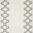 Schumacher Chamizal Embroidery Neutral & Sky Fabric