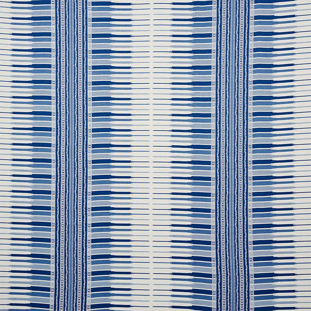 Schumacher Atchison Blue Fabric