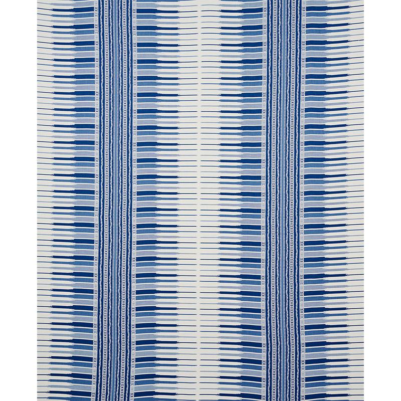 Schumacher Atchison Blue Fabric