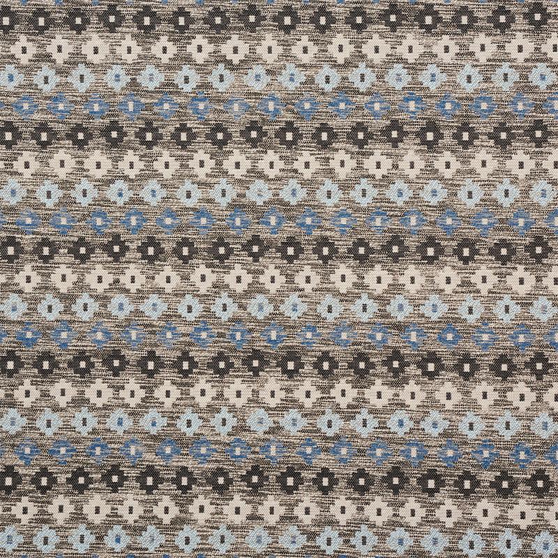Schumacher Ayumi Performance Blue Fabric