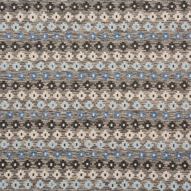 Schumacher Ayumi Performance Blue Fabric