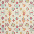 Schumacher Chuska Warp Print Multi Fabric