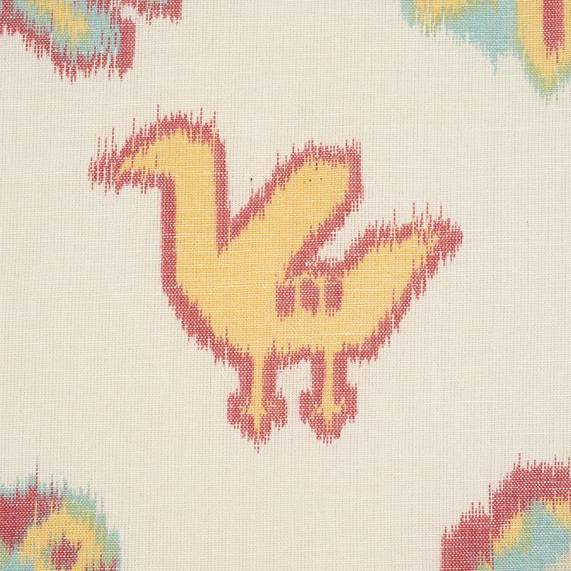 Schumacher Chuska Warp Print Multi Fabric