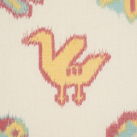 Schumacher Chuska Warp Print Multi Fabric