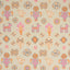 Schumacher Chuska Warp Print Pink & Orange Fabric
