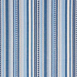 Schumacher Zuni Stripe Blue Fabric