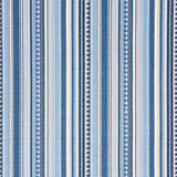Schumacher Zuni Stripe Blue Fabric