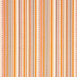 Schumacher Zuni Stripe Orange & Pink Fabric
